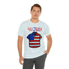 Patriotic Red, White and Blue Casual Shirt 4th of July Short Sleeve T-Shirt