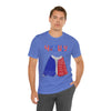Patriotic Red, White and Blue Sweater T-shirt for the 4th of July Short Sleeve T-Shirt