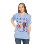 4th of July Patriotic Girls Short Sleeve T-Shirt