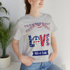 4th of July Love Short Sleeve T-Shirt