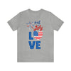 Love of The 4th of July Short Sleeve T-Shirt
