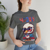 4th of July Little Cool Patriotic Eagle 4th of July Short Sleeve T-Shirt