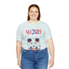 Super Cute and Patriotic on the 4th of July Short Sleeve T-Shirt