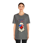 Patriotic and Proud Eagle 4th of July Short Sleeve T-Shirt