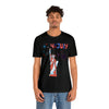 Statue of Liberty Home of the Brave and Free 4th of July Short Sleeve T-Shirt
