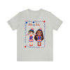 Celebrating 4th of July Patriotic Girls Short Sleeve T-Shirt