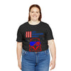 Let Freedom Ring! Red, White and Blue Eagle 4th of July Short Sleeve T-Shirt