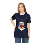 Patriotic and Proud Eagle 4th of July Short Sleeve T-Shirt