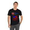 Let Freedom Ring! Red, White and Blue Eagle 4th of July Short Sleeve T-Shirt