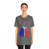 Patriotic Red, White and Blue Sweater T-shirt for the 4th of July Short Sleeve T-Shirt