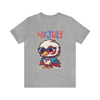 4th of July Little Cool Patriotic Eagle 4th of July Short Sleeve T-Shirt