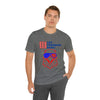 Let Freedom Ring! Red, White and Blue Eagle 4th of July Short Sleeve T-Shirt