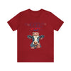 Mother Moo Cow Patriotic 4th of July Short Sleeve T-Shirt
