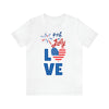 Love of The 4th of July Short Sleeve T-Shirt