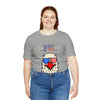 Patriotic and Proud Eagle 4th of July Short Sleeve T-Shirt