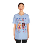 4th of July Patriotic Girls Short Sleeve T-Shirt