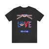 4th of July Love Short Sleeve T-Shirt