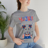 Super Cute and Patriotic on the 4th of July Short Sleeve T-Shirt