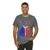 Patriotic Red, White and Blue Sweater T-shirt for the 4th of July Short Sleeve T-Shirt