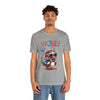 Cool Patriotic Little Bird on the 4th of July Short Sleeve T-Shirt