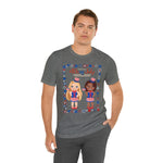 4th of July Patriotic Girls Short Sleeve T-Shirt