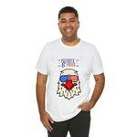 Patriotic and Proud Eagle 4th of July Short Sleeve T-Shirt