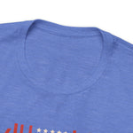 Patriotic and Brave Boys Celebrating 4th of July Short Sleeve T-Shirt