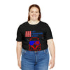 Let Freedom Ring! Red, White and Blue Eagle 4th of July Short Sleeve T-Shirt
