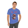 Cool Patriotic Little Bird on the 4th of July Short Sleeve T-Shirt