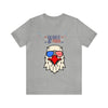 Patriotic and Proud Eagle 4th of July Short Sleeve T-Shirt