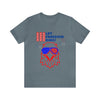 Let Freedom Ring! Red, White and Blue Eagle 4th of July Short Sleeve T-Shirt