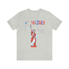 Statue of Liberty Home of the Brave and Free 4th of July Short Sleeve T-Shirt
