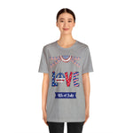 4th of July Love Short Sleeve T-Shirt