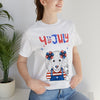Super Cute and Patriotic on the 4th of July Short Sleeve T-Shirt