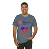 Let Freedom Ring! Red, White and Blue Eagle 4th of July Short Sleeve T-Shirt