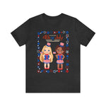 4th of July Patriotic Girls Short Sleeve T-Shirt