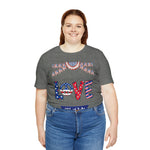 4th of July Love Short Sleeve T-Shirt