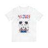 Super Cute and Patriotic on the 4th of July Short Sleeve T-Shirt