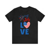 Love of The 4th of July Short Sleeve T-Shirt