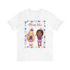 4th of July Patriotic Girls Short Sleeve T-Shirt