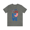 Love of The 4th of July Short Sleeve T-Shirt